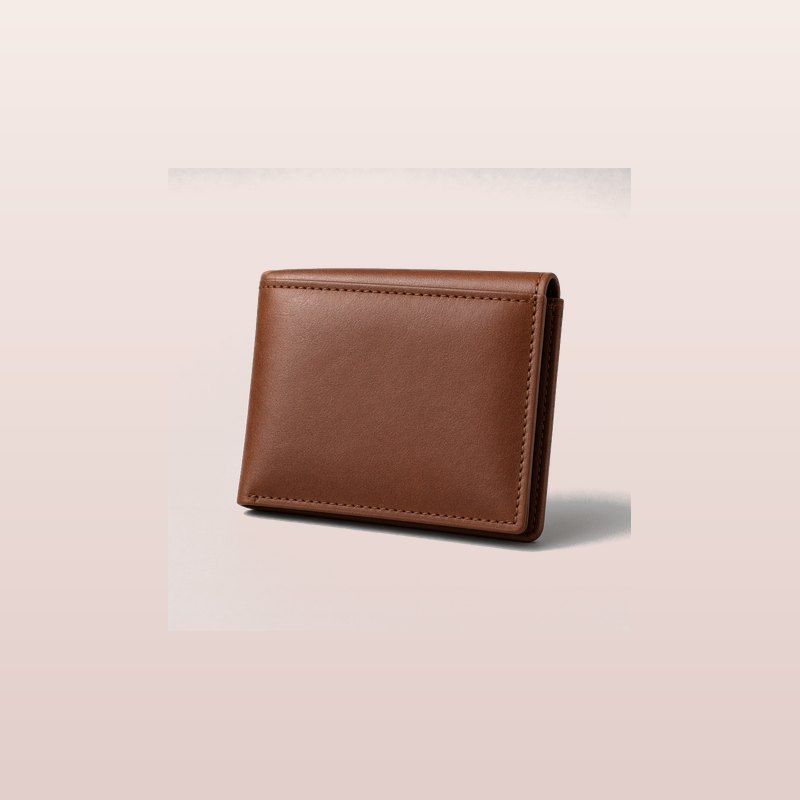 無印良品 皮革短夾