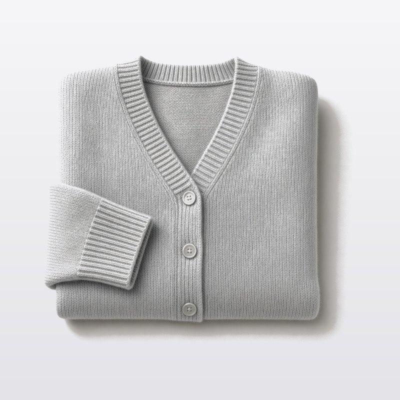 UNIQLO 女裝 輕薄罩衫 灰色