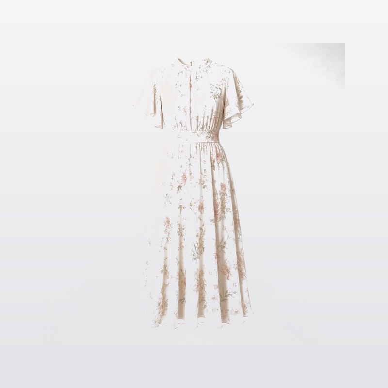 UNIQLO 女裝 印花洋裝